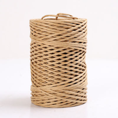 Demir Kablo 2mm Kağıt İpi Eco DIY Dönüştürülmüş Kağıt Kablo Biyolojik Bozulur