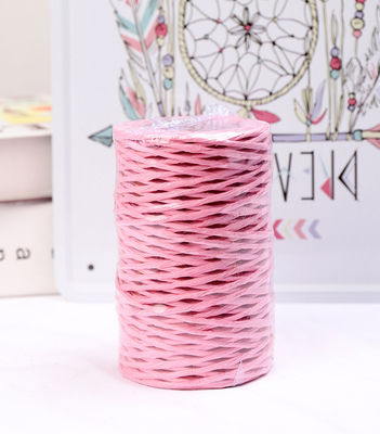 Demir Kablo 2mm Kağıt İpi Eco DIY Dönüştürülmüş Kağıt Kablo Biyolojik Bozulur