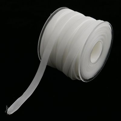 10mm*20Y Elastik Kadife Kurdele Pembe Kadife Kablolu Kurdele ISO9001