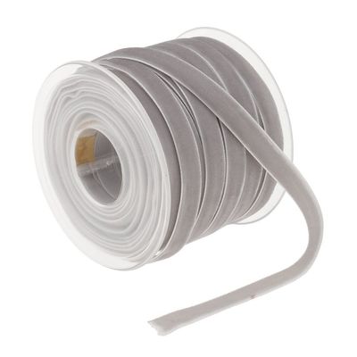 10mm*20Y Elastik Kadife Kurdele Pembe Kadife Kablolu Kurdele ISO9001