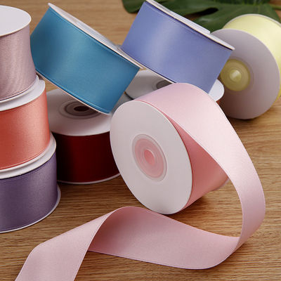 5mm-50mm Polyester Pamuk Plain örgü kurdele hediye ambalajı için özel pamuk kurdele