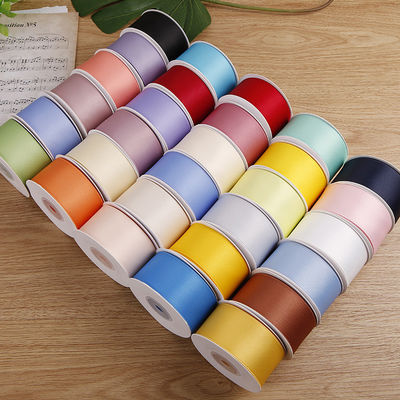 5mm-50mm Polyester Pamuk Plain örgü kurdele hediye ambalajı için özel pamuk kurdele