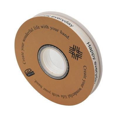 13mm Logo Pamuk Kurdele Edebi Taze Çiçek Buket Kek Dekorasyon Hediye Kutusu Kurdele DIY Malzeme Ambalaj kurdelesi