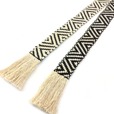 Kıyafet Aksesuarları için 40mm*210cm Pamuk Webbing Bel Kemeri