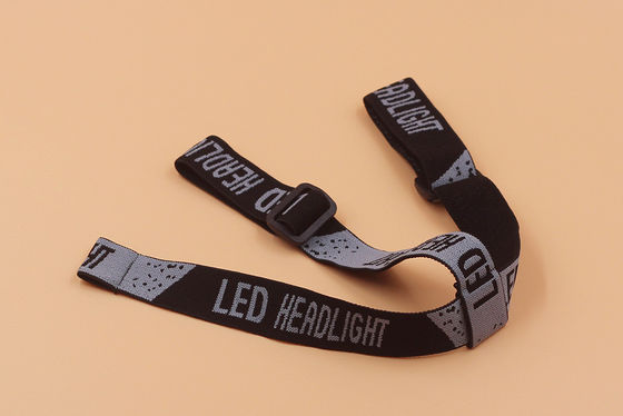2.5cm Jacquard Elastik Şerit ve Webbing Baş Fener Baş Fener ve Giyim Aksesuarları