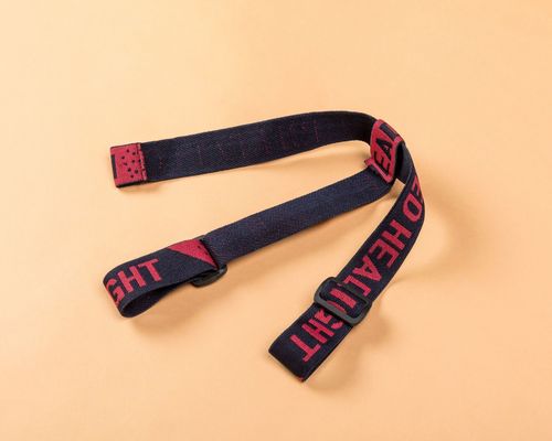 2.5cm Jacquard Elastik Şerit ve Webbing Baş Fener Baş Fener ve Giyim Aksesuarları