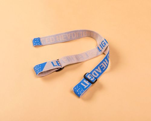 2.5cm Jacquard Elastik Şerit ve Webbing Baş Fener Baş Fener ve Giyim Aksesuarları
