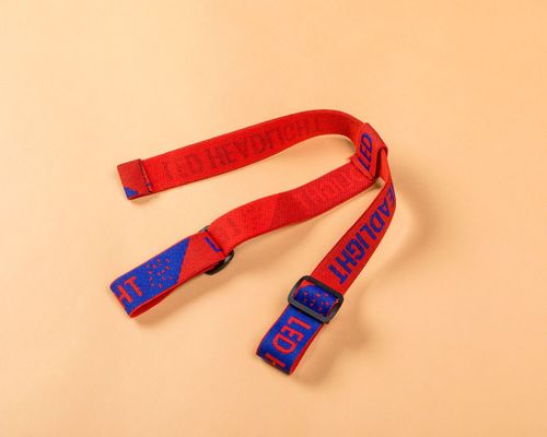 2.5cm Jacquard Elastik Şerit ve Webbing Baş Fener Baş Fener ve Giyim Aksesuarları