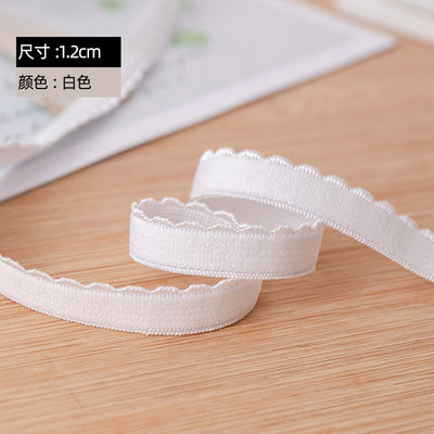 Kıyafet Aksesuarları Kurdele 1.2cm Dikiş Kenar Polyester Elastik Sutyen Kemeri Çevre Dostu Özellikler