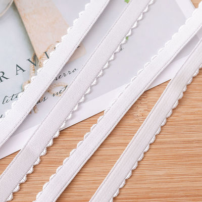Kıyafet Aksesuarları Kurdele 1.2cm Dikiş Kenar Polyester Elastik Sutyen Kemeri Çevre Dostu Özellikler