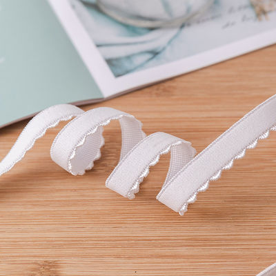 Kıyafet Aksesuarları Kurdele 1.2cm Dikiş Kenar Polyester Elastik Sutyen Kemeri Çevre Dostu Özellikler