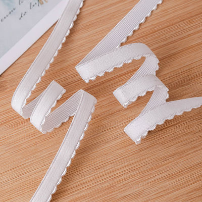 Kıyafet Aksesuarları Kurdele 1.2cm Dikiş Kenar Polyester Elastik Sutyen Kemeri Çevre Dostu Özellikler