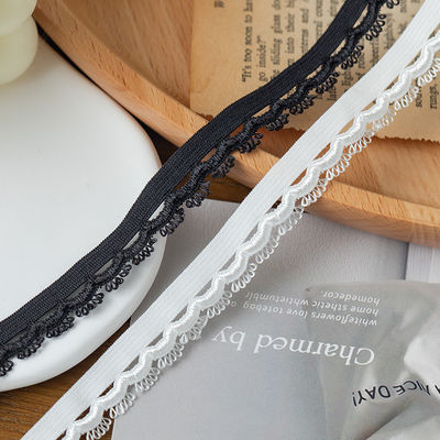 Başlık Işık Olay 1.5cm Dokuma Gözlüğü Kenarı Polyester Elastik Sutyen Kemeri Elbise Aksesuarları için Şerit