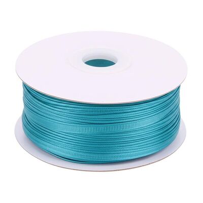 1/8 Genişliğinde Hediye Paketleme Kurdelesi Düz Renk Desenli Kurdele Hediye Paketleme, Ambalajlama ve El İşi Uygulamaları İçin Mükemmel